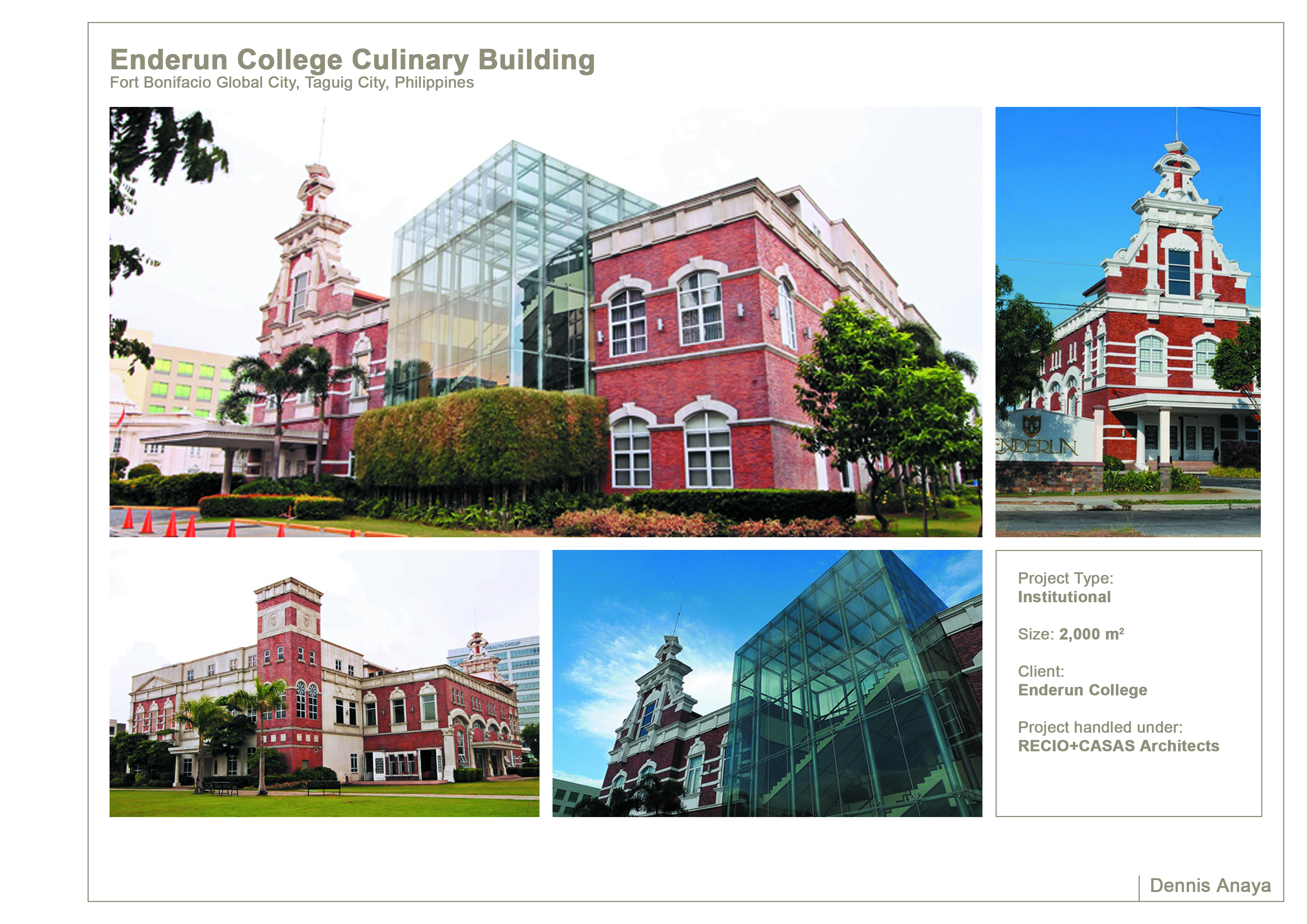 Enderun College Culinary Building